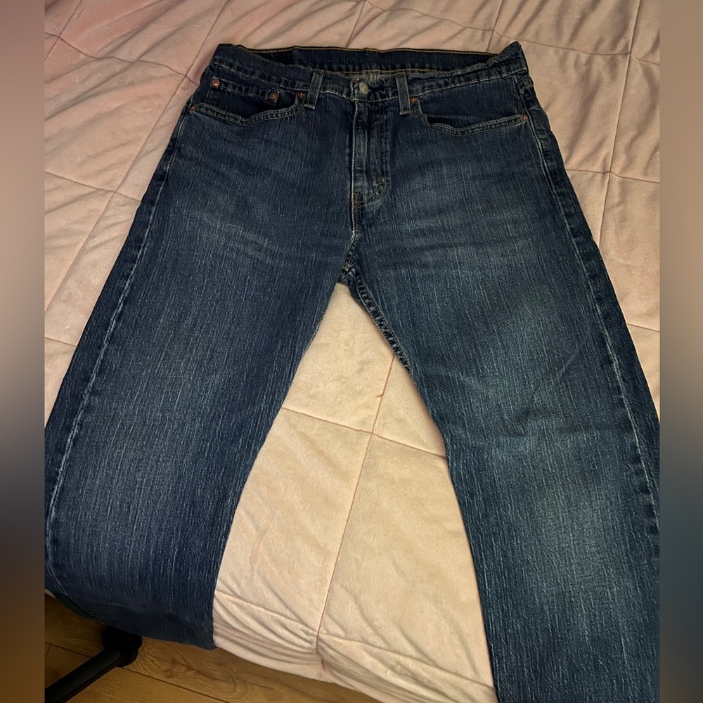 502 blue Levi jeans